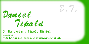 daniel tipold business card